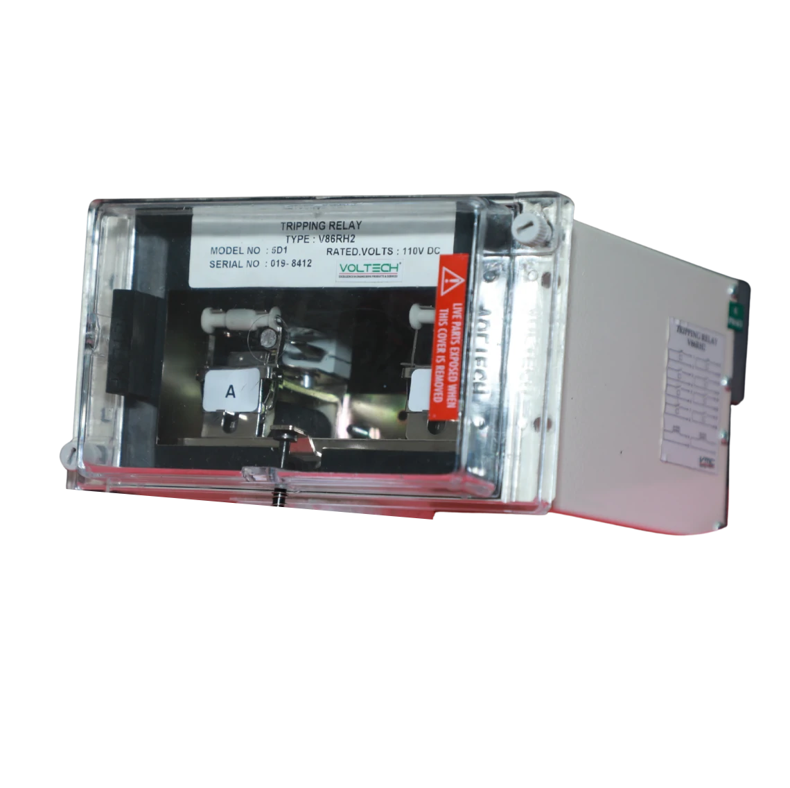 Tripping Relay used in switchgear protection systems